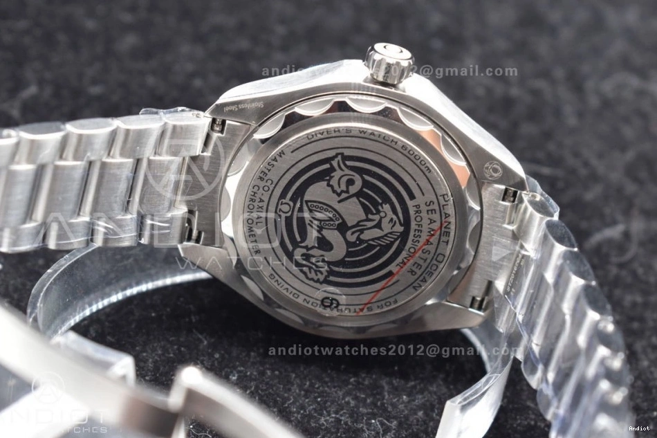 Seamaster A8912 6000M Bracelet Super Blue 458 UrbanStyle Ultra Deep Best Deep Edition on SBF 1:1 Clone SS Dial SS 0820